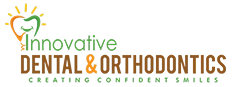 innovative dental and orthodontics logo